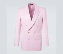 Anzugjacke aus Seiden-Gabardine