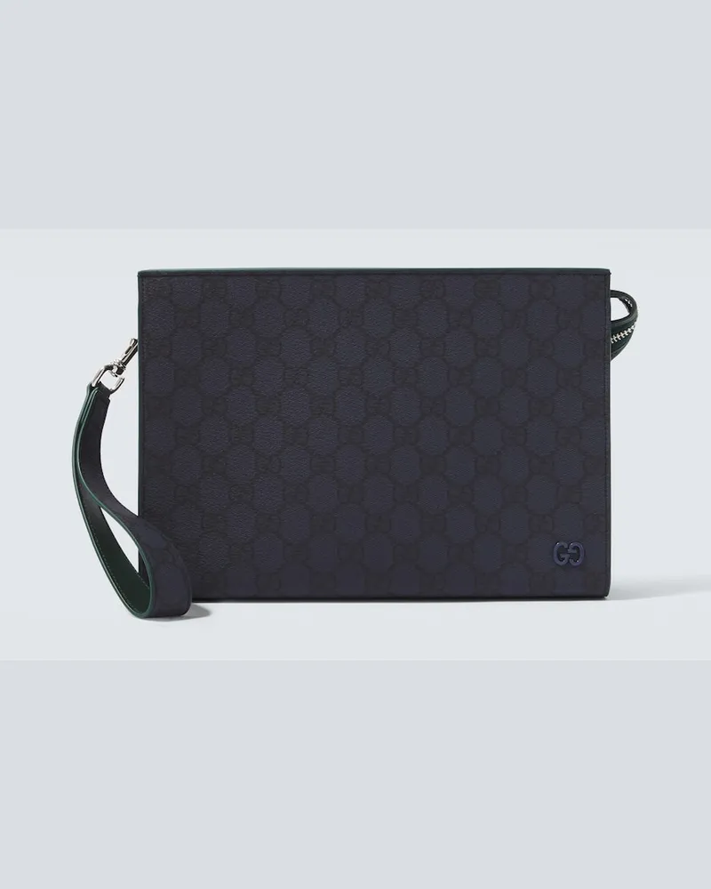 Gucci Etui mit Riemen GG Small Blau