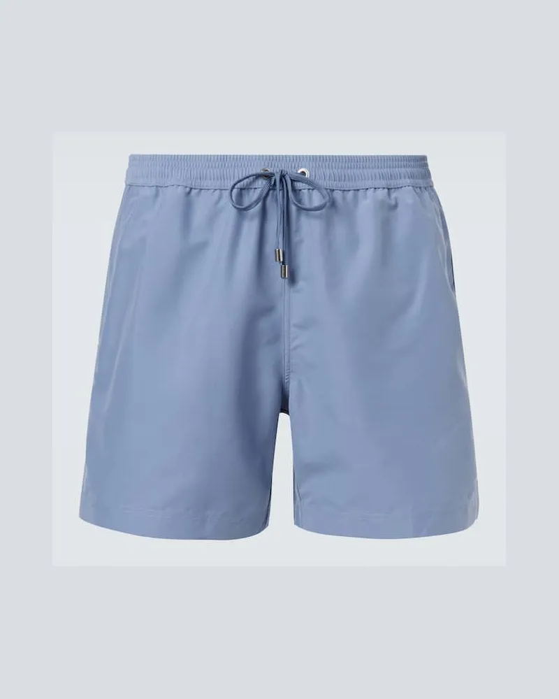 Sunspel Badeshorts Blau