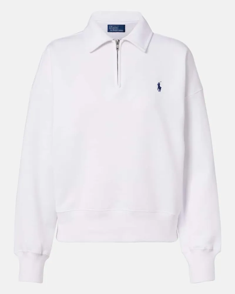Ralph Lauren Sweatshirt aus Jersey Weiß
