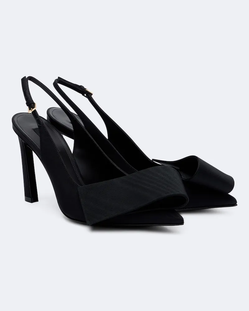 Givenchy Slingback-Pumps Twisted Ribbon Schwarz