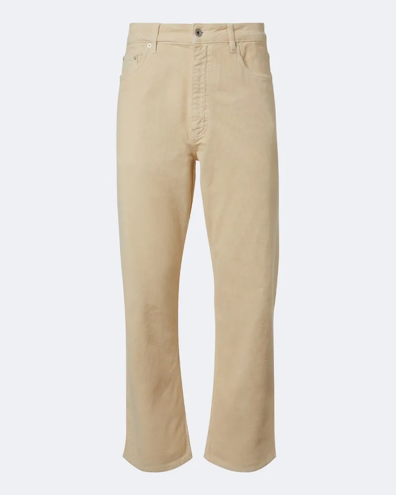 Studio Nicholson Straight Jeans Riso Beige