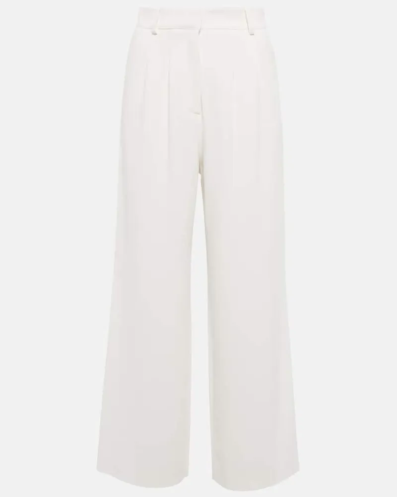 Etro High-Rise-Hose Weiß