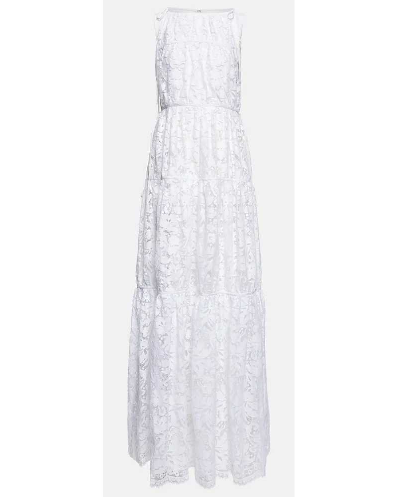 Erdem Bridal Robe Isla aus Spitze Weiss