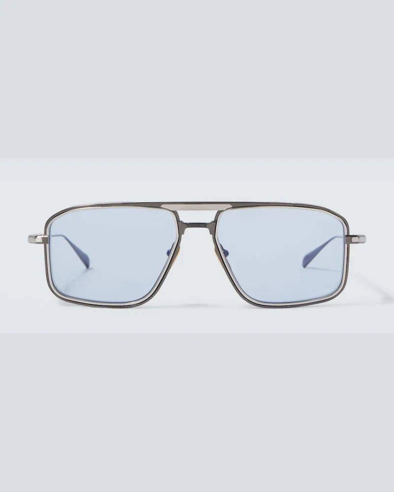 Jacques Marie Mage Aviator-Sonnenbrille Earl Grau