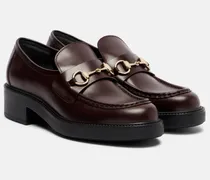 Loafers Horsebit aus Leder