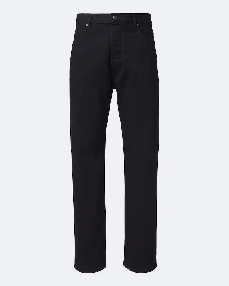 Bottega Veneta Mid-Rise Straight Jeans Blau