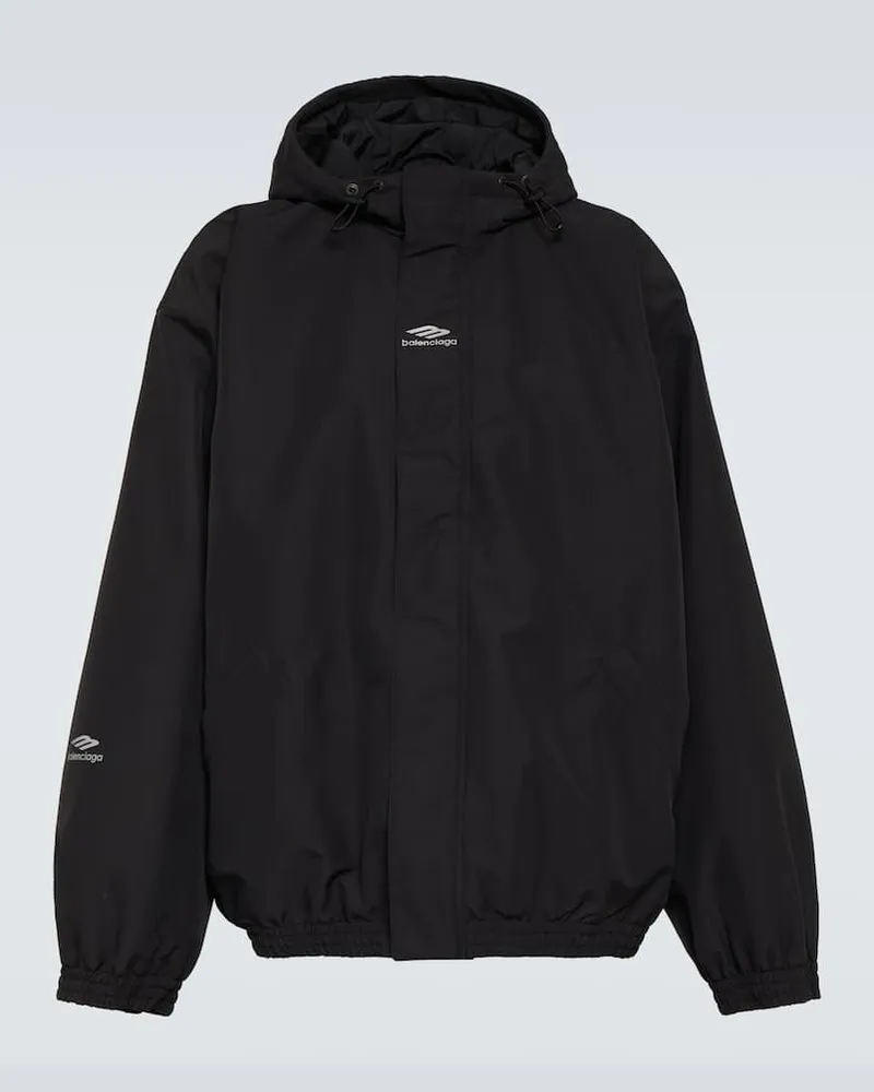 Balenciaga Skijacke 3B Sports Icon Schwarz