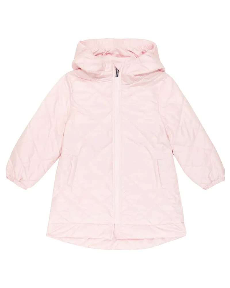 Monnalisa Wattierter Mantel Rosa