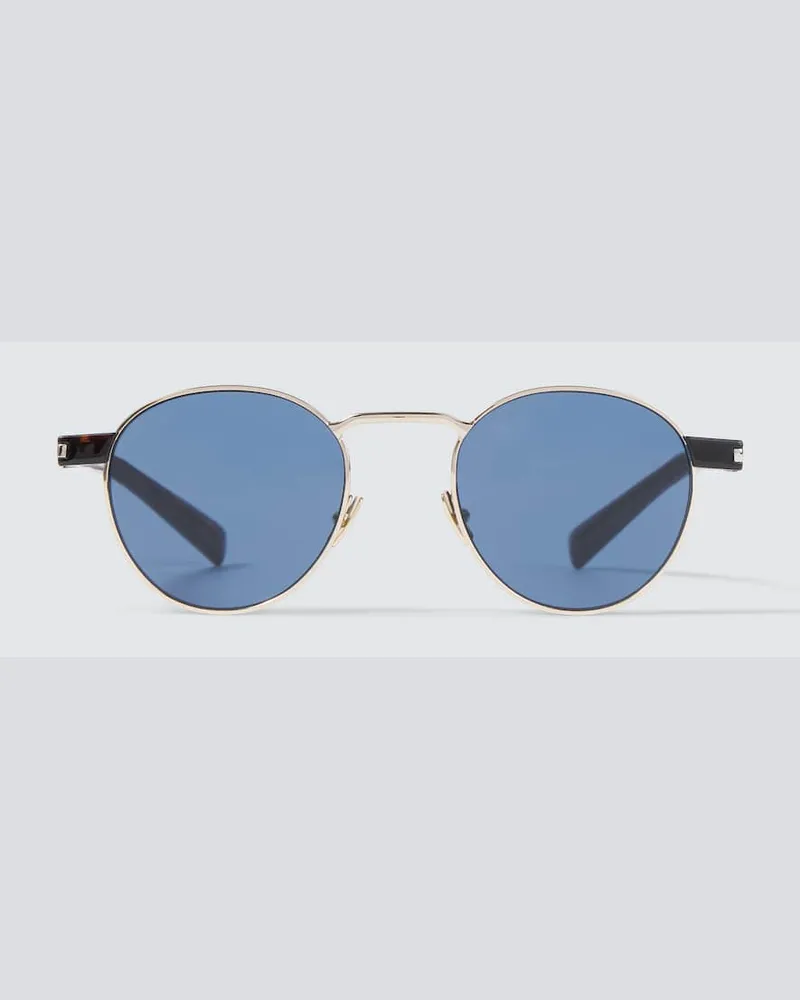 Saint Laurent Aviator-Sonnenbrille Hyper Rimlock Blau
