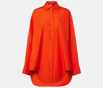 Paula's Ibiza Oversize-Hemd aus Baumwollpopeline