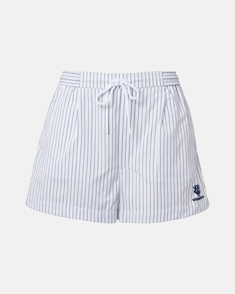 Ralph Lauren X Wimbledon Shorts aus Baumwolle Weiß