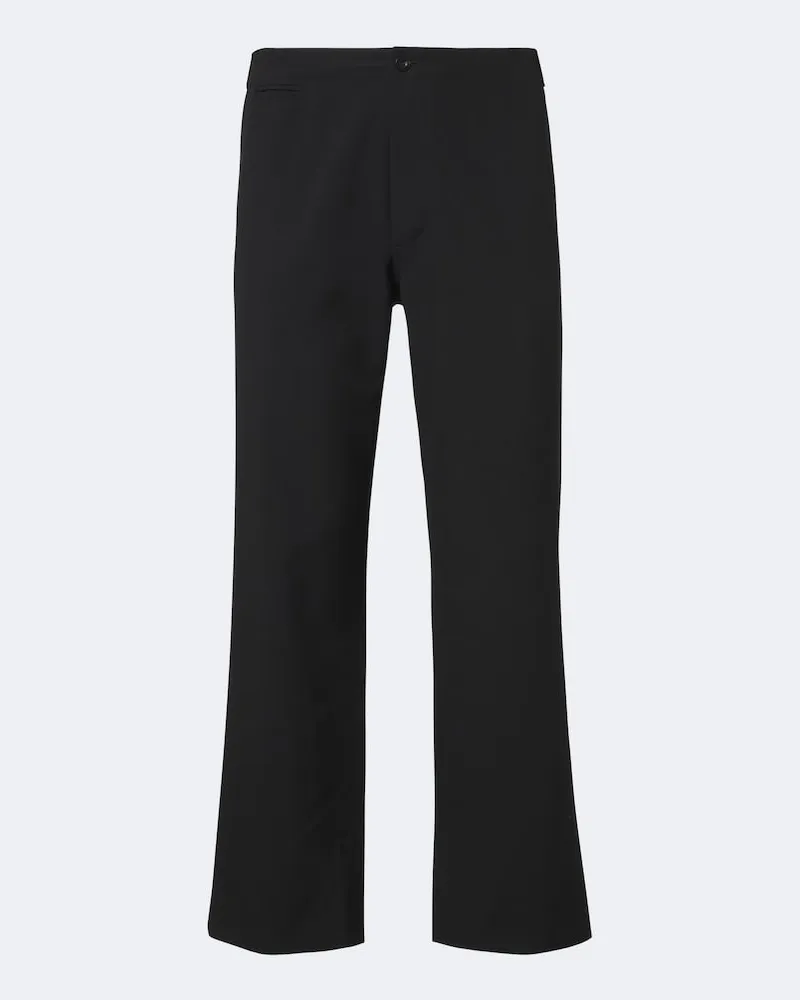 The Row Hose Ramil aus Schurwolle Schwarz