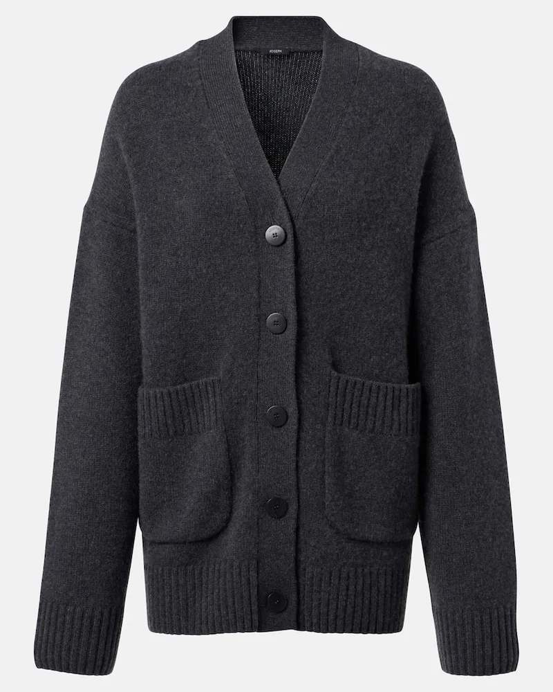 Joseph Oversize-Cardigan aus Kaschmir Grau