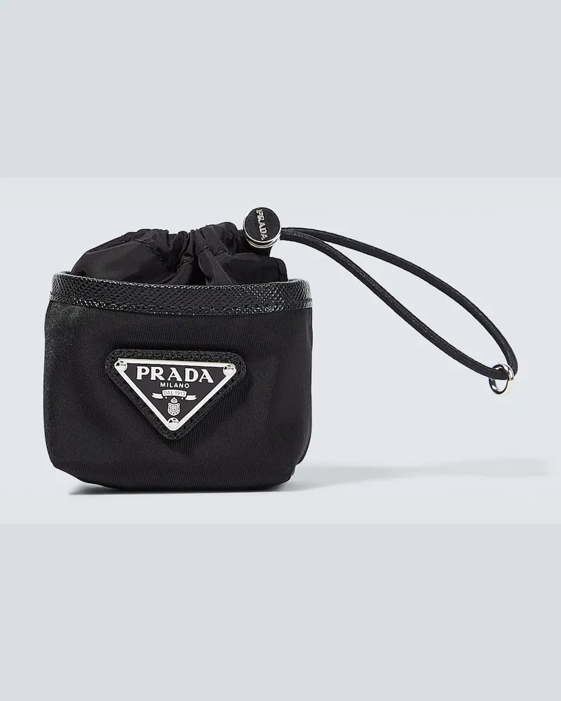 Prada Etui für AirPods Schwarz