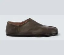 Slip-Ons Tabi aus Leder