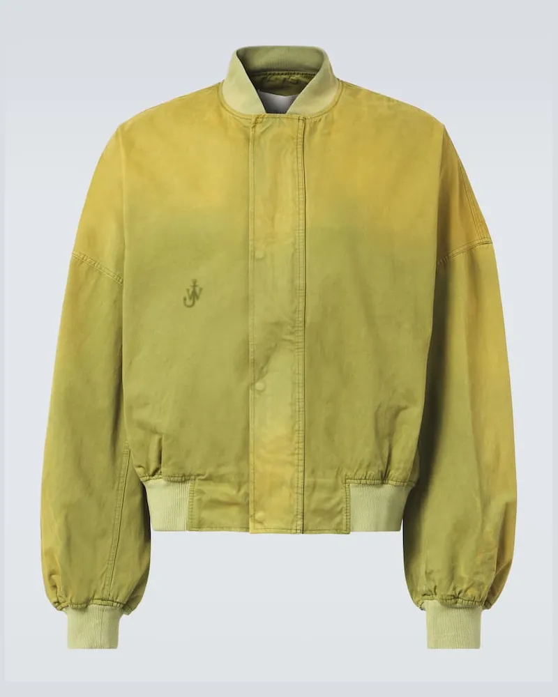 J.W.Anderson Bomberjacke aus Baumwolle Grã¼n