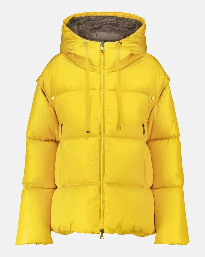Moncler Daunenjacke Asaret Gelb