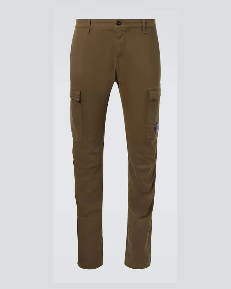 C.P. Company Cargohose Lens aus Baumwolle Braun