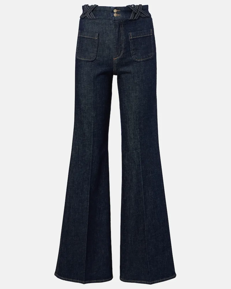 Dorothee Schumacher Flared Jeans Denim Love Blau