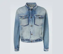 Distressed Jeansjacke