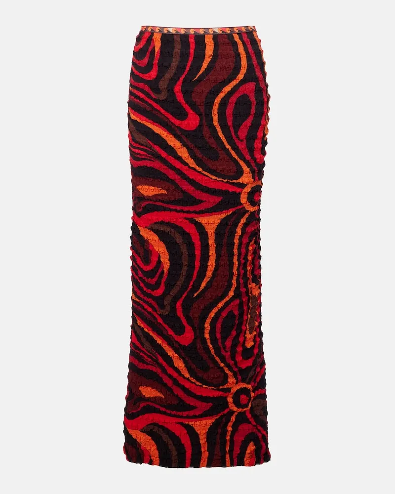 Emilio Pucci Maxirock Occhi Multicolor