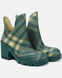 Burberry Ankle Boots  Check 65 Gruen