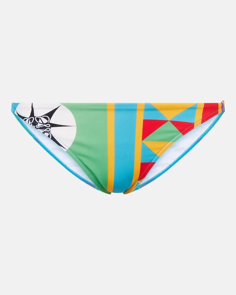 Loewe Paula's Ibiza Bedrucktes Bikini-Höschen Multicolor