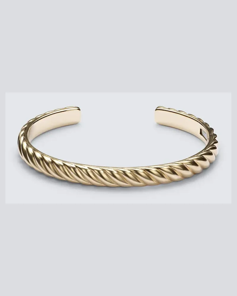 David Yurman Armreif Sculpted Cable aus 18kt Gelbgold Gold