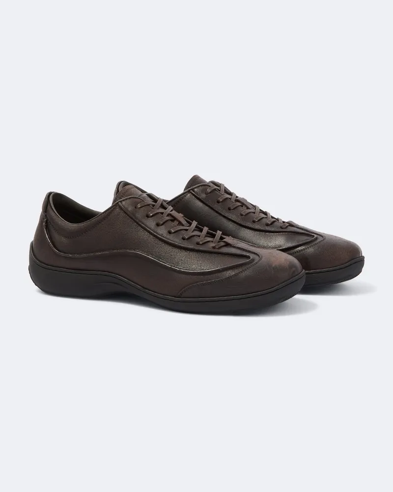 KIKO KOSTADINOV Sneakers Sargo aus Leder Braun