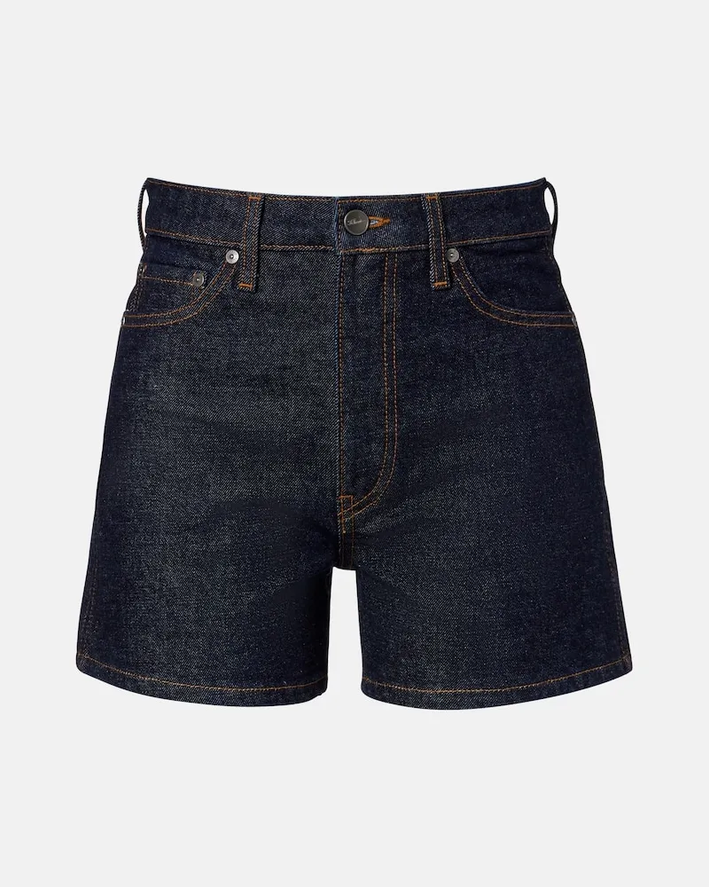 KHAITE Jeansshorts Danya Blau