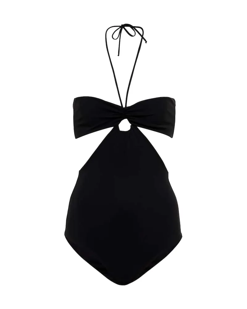 Nensi Dojaka Badeanzug mit Cut-outs Schwarz