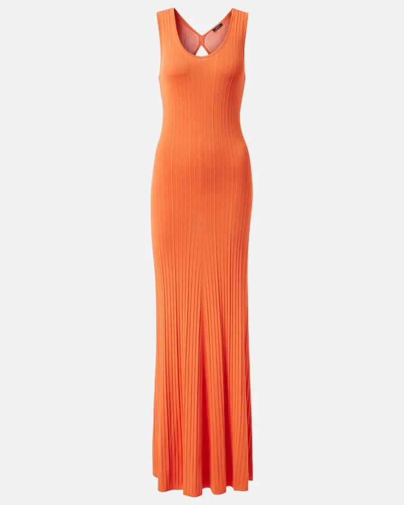 Joseph Maxikleid aus Rippstrick Orange