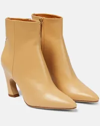 Chloé Chloe Ankle Boots Oli aus Leder Beige