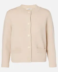 Vince Cardigan aus einem Wollgemisch Beige