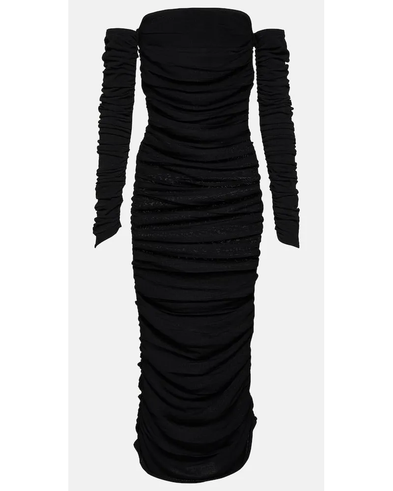 Altuzarra Maxikleid Trikera aus Jersey Schwarz
