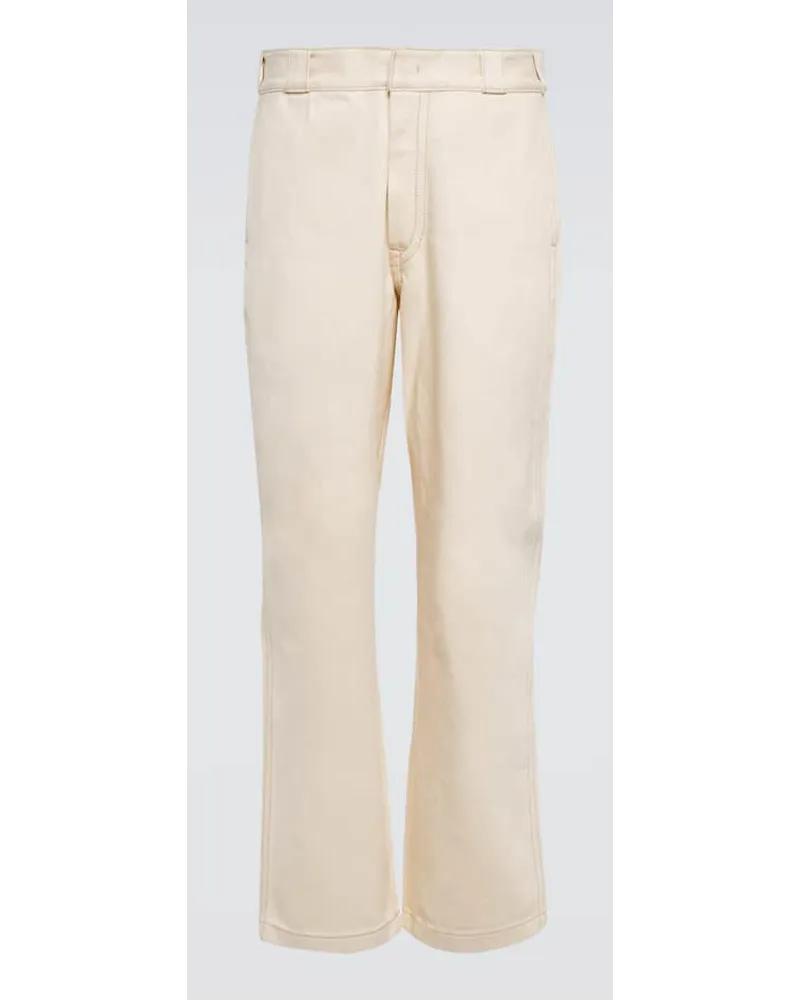 Prada Straight Jeans Weiss