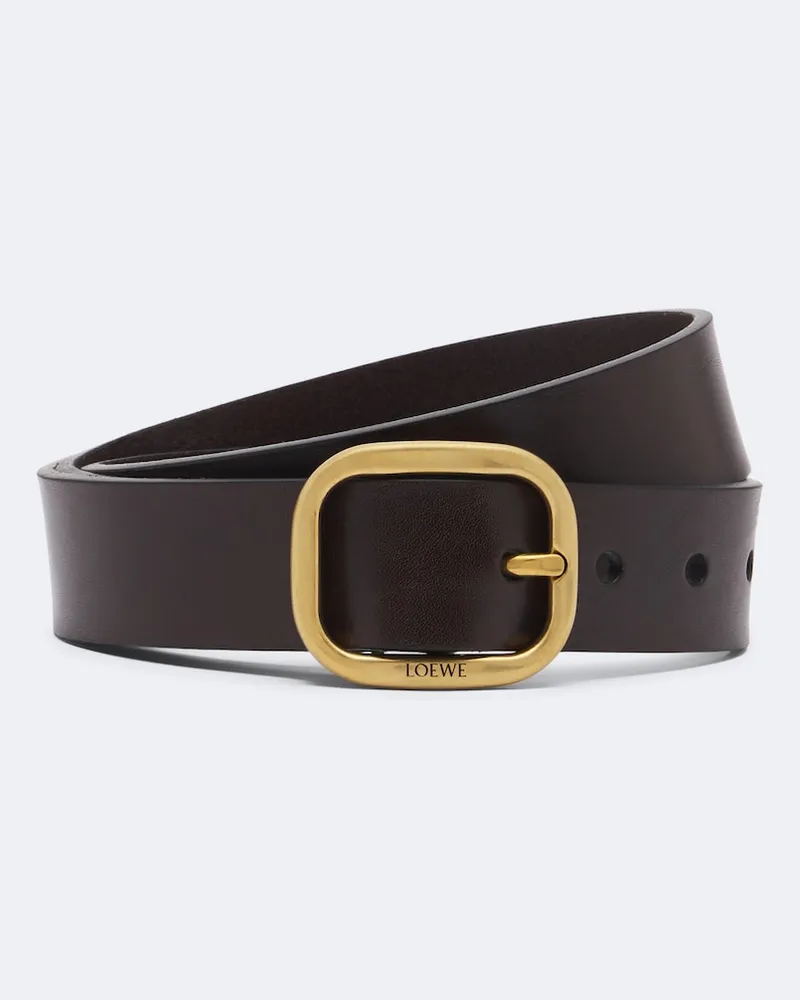 Loewe Gürtel aus Leder Braun