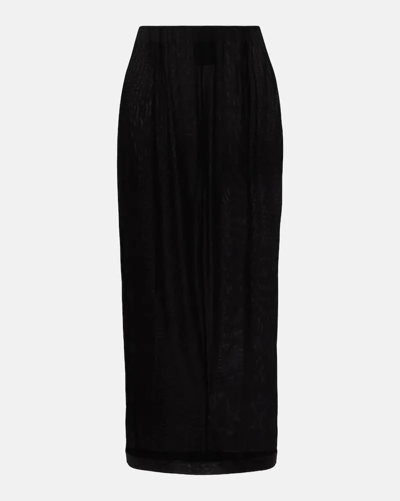 WARDROBE.NYC Midirock Schwarz