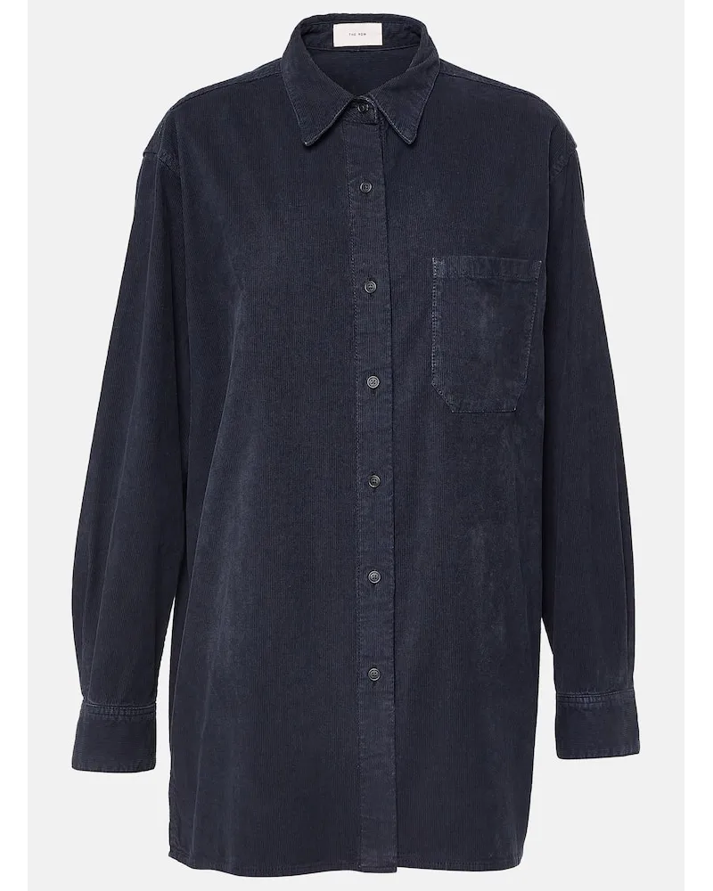 The Row Jeanshemd Idro Blau