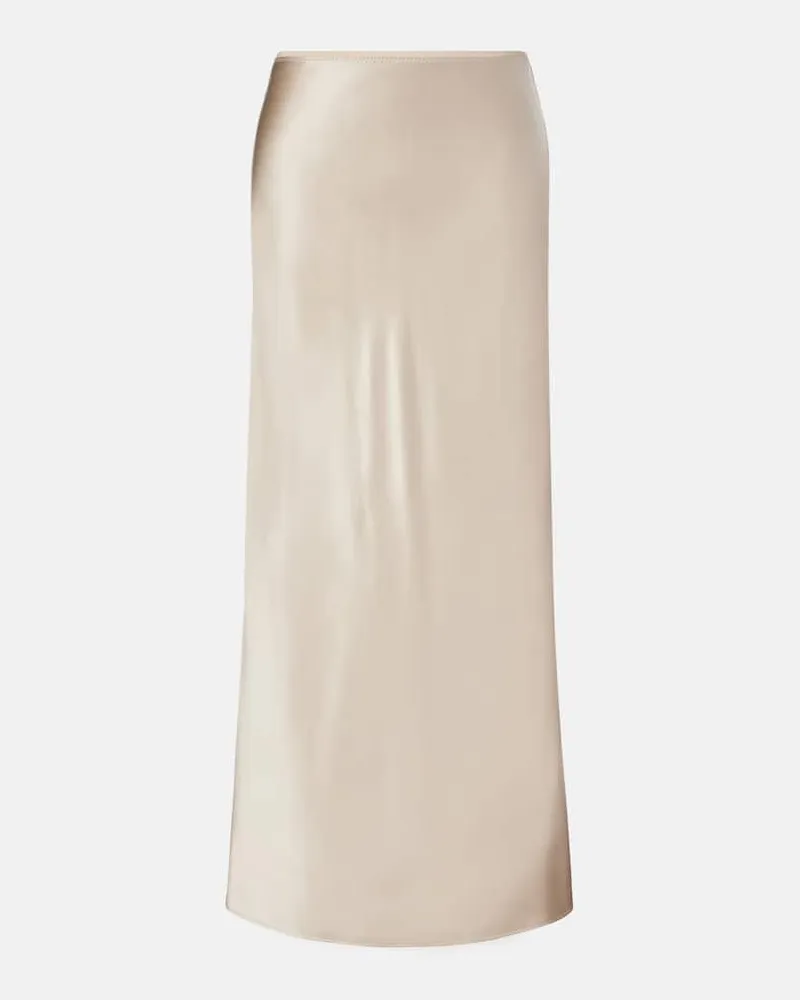 Joseph Maxirock Isaak aus Seidensatin Beige