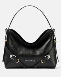 Givenchy Schultertasche Voyou Nano aus Leder Schwarz