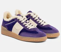 Sneakers Upvillage aus Veloursleder und Cord