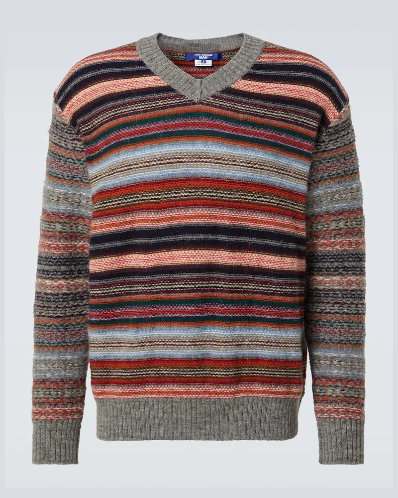 Junya Watanabe Pullover aus Wolle Multicolor