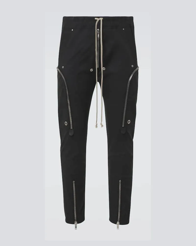 Rick Owens Hose Bauhaus Cargo Schwarz