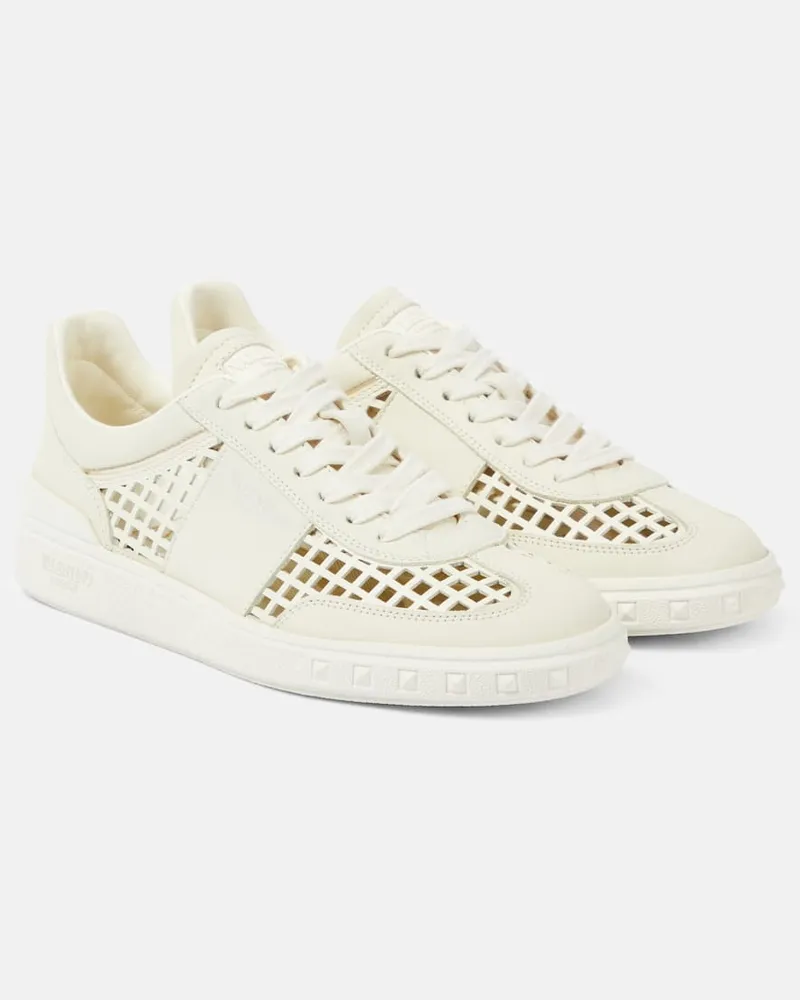 Valentino Garavani Sneakers Upvillage aus Leder Nude