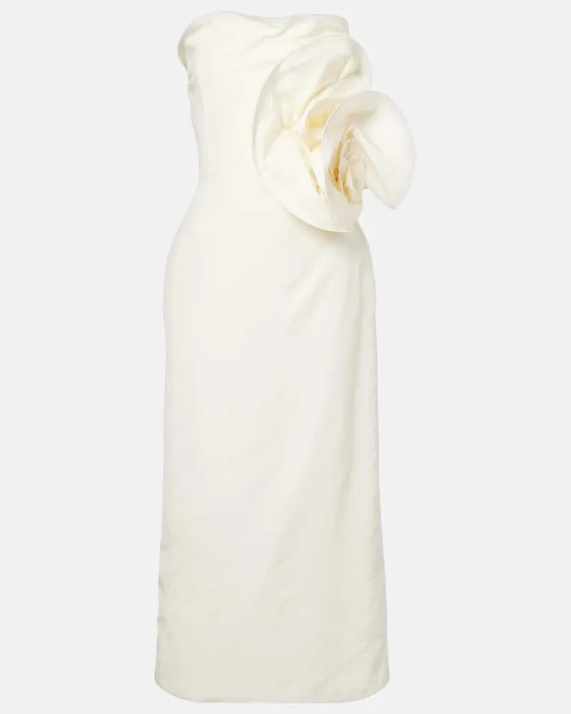 Magda Butrym Midikleid Weiß