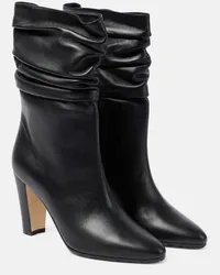 Manolo Blahnik Stiefel Calasso aus Leder Schwarz