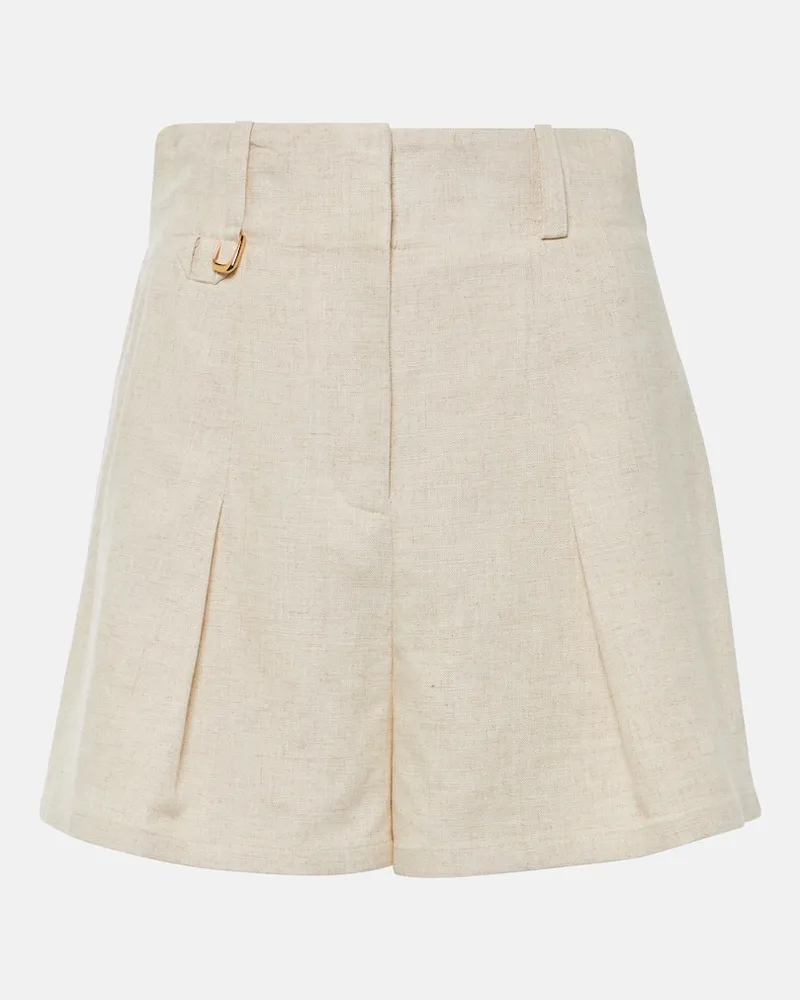Jacquemus Shorts Le Short Bari Weiß