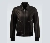 Lederjacke